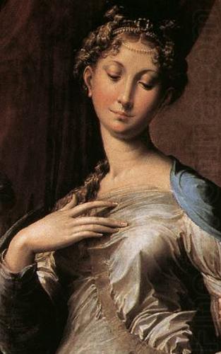 Girolamo Parmigianino Madonna with Long Neck china oil painting image